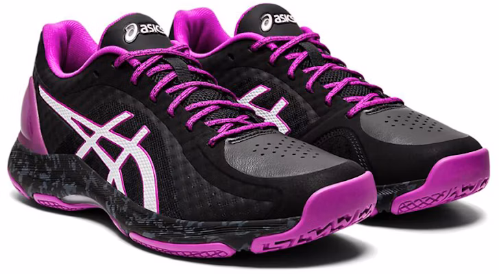 (W) ASICS Netburner Super FF Kasut Lari Hitam/Ungu 1072A014-004 Shop (W) ASICS Netburner Super FF Kasut Lari Hitam/Ungu 1072A014-004