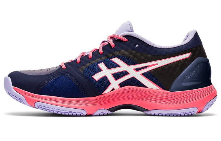 (Women) ASICS Netburner Super FF (D) Running Shoes Black/Pink 1072A013-408