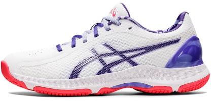 (Women) ASICS Netburner Super FF 'White Purple' 1072A060-101 (Women) ASICS Netburner Super FF 'White Purple' 1072A060-101