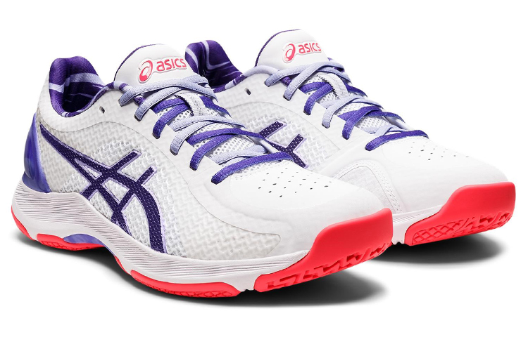 Lookbook Asics Netburner Super FF 防滑透氣 低筒 實戰籃球鞋 女款 白紫