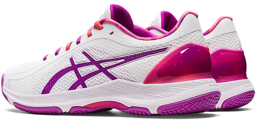(Women) ASICS Netburner Super FF 'White Purple' 1072A060-103 Shop (Women) ASICS Netburner Super FF 'White Purple' 1072A060-103