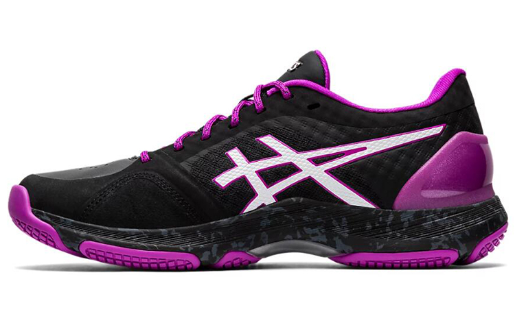 (Women) ASICS Netburner Super FF Running Shoes Black/Purple 1072A014-004