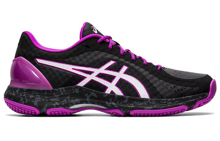 Order (W) ASICS Netburner Super FF 跑鞋 黑色/紫色 1072A014-004