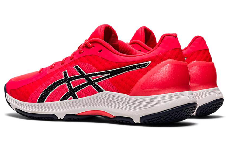 Shop Asics Netburner Super FF 女式 粉紅黑 跑步鞋
