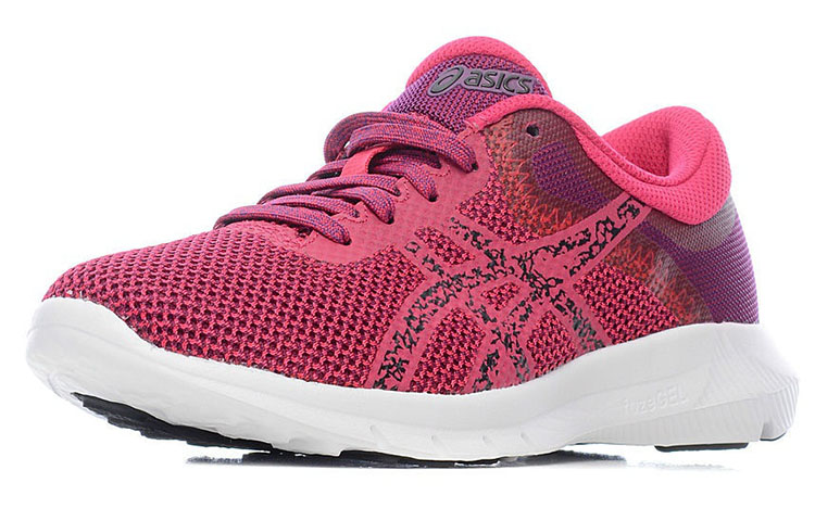 Lookbook (W) ASICS Nitrofuze 2 ''Roze Lage Hardloopschoenen'' T7E8N-2090