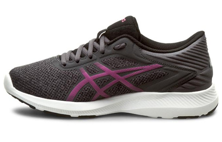 Buy (W) 亚瑟士 Nitrofuze 黑紫色跑鞋 T6H8N-9520