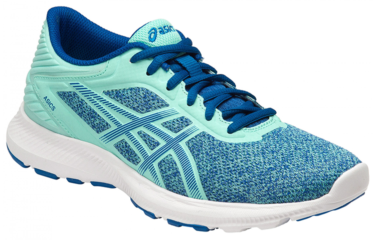 Lookbook Asics NitroFuze 輕便通風舒適 低筒跑步鞋 女款 湖綠