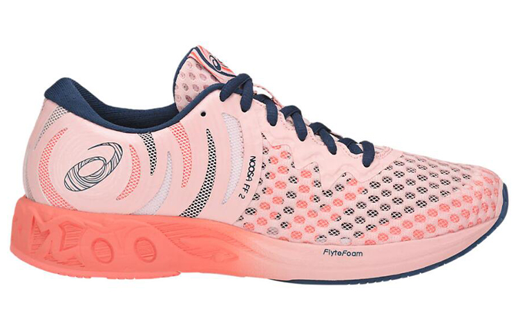 Order (W) ASICS Noosa FF 2 Blau Pink Sneakers T869N-1749