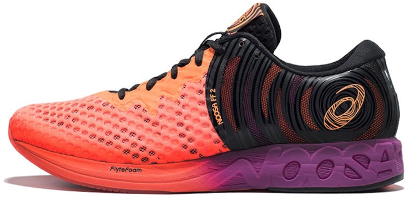 Asics Noosa FF 2 低筒 跑步鞋 女款 橘黑 Buy Asics Noosa FF 2 低筒 跑步鞋 女款 橘黑