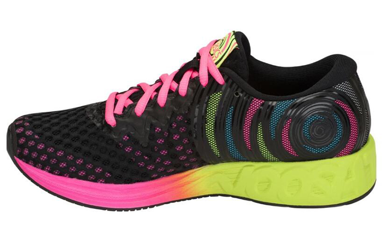 (Women) ASICS Noosa FF 2 Sneakers Black/Yellow/Orange T869N-001