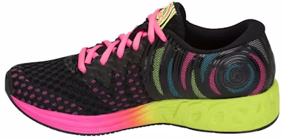 (Women) ASICS Noosa FF 2 Sneakers Black/Yellow/Orange T869N-001 (Women) ASICS Noosa FF 2 Sneakers Black/Yellow/Orange T869N-001