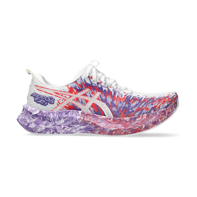 (W) ASICS NOOSA Tri 16 Running Shoes White/Edo Purple
