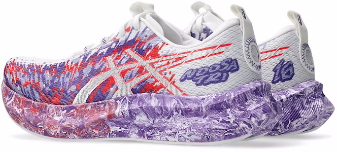 (W) アシックス NOOSA トライ 16 ランニングシューズ ホワイト/江戸パープル 1012B675-101 Lookbook (W) アシックス NOOSA トライ 16 ランニングシューズ ホワイト/江戸パープル 1012B675-101