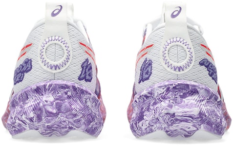 (W) アシックス NOOSA トライ 16 ランニングシューズ ホワイト/江戸パープル 1012B675-101 Purchase (W) アシックス NOOSA トライ 16 ランニングシューズ ホワイト/江戸パープル 1012B675-101