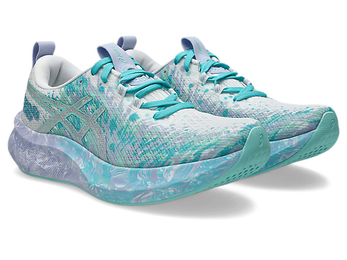 Order (Women) ASICS Noosa Tri 16 Running Shoes. White/Illuminate Mint 1012B675-102