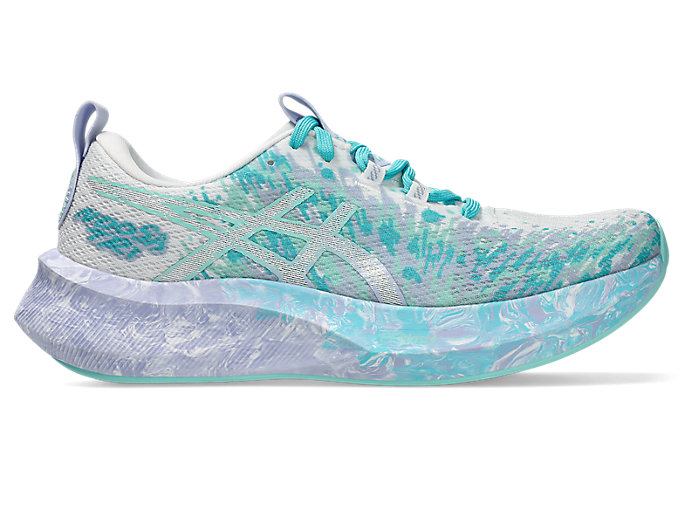 Cheap (Women) ASICS Noosa Tri 16 Running Shoes. White/Illuminate Mint 1012B675-102