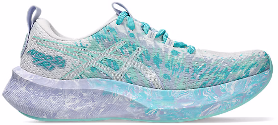 (Women) ASICS Noosa Tri 16 Running Shoes. White/Illuminate Mint 1012B675-102 Cheap (Women) ASICS Noosa Tri 16 Running Shoes. White/Illuminate Mint 1012B675-102