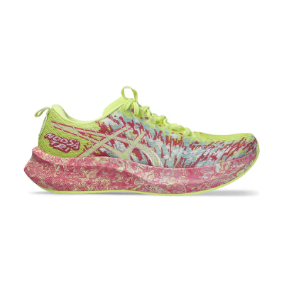 (W) ASICS Noosa Tri 16 Running Shoes Lucid Yellow/Bright Rose