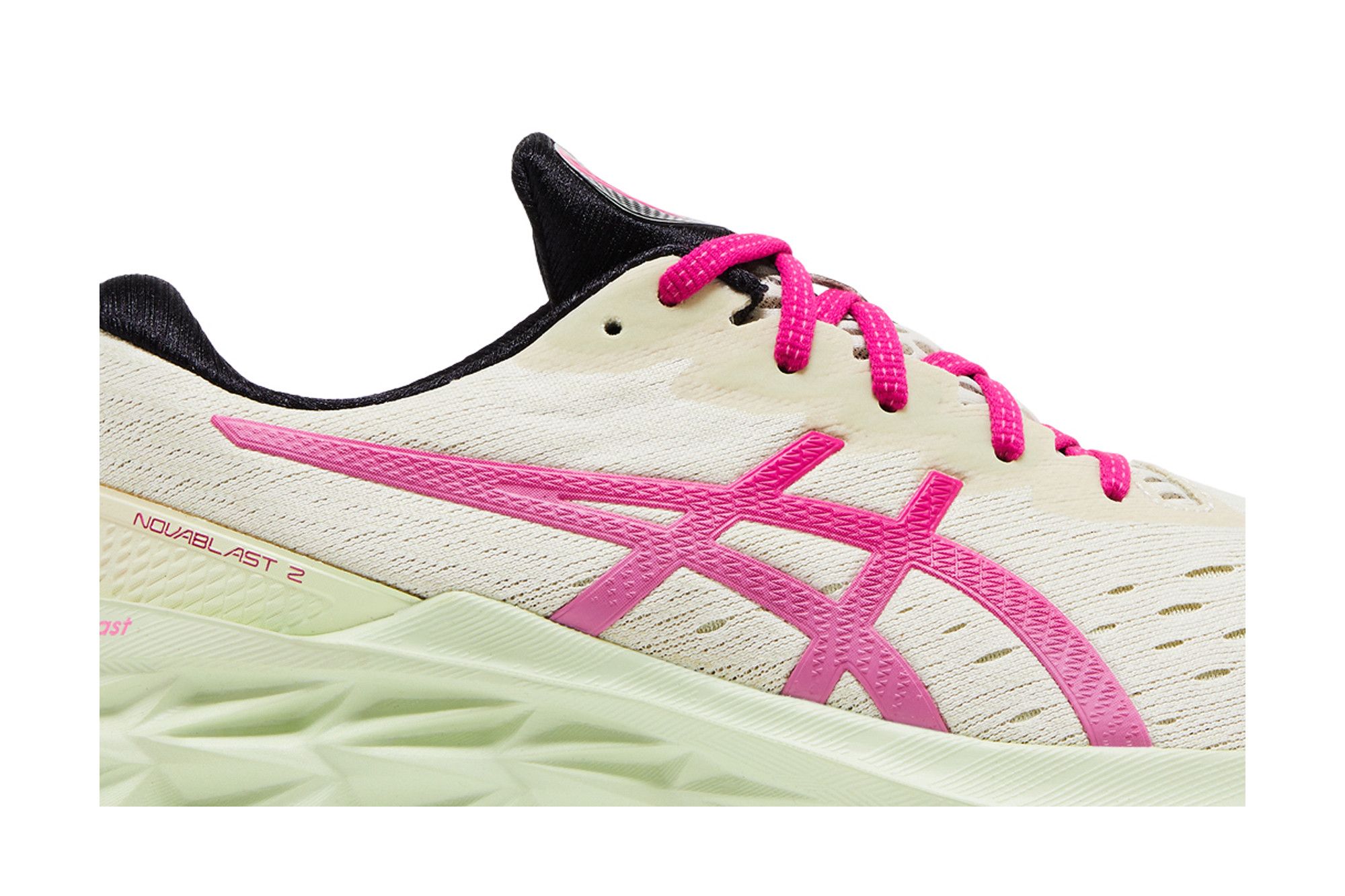 Order (W) ASICS Novablast 2 'Birch Pink Rave' Sepatu Wanita 1012B049-200
