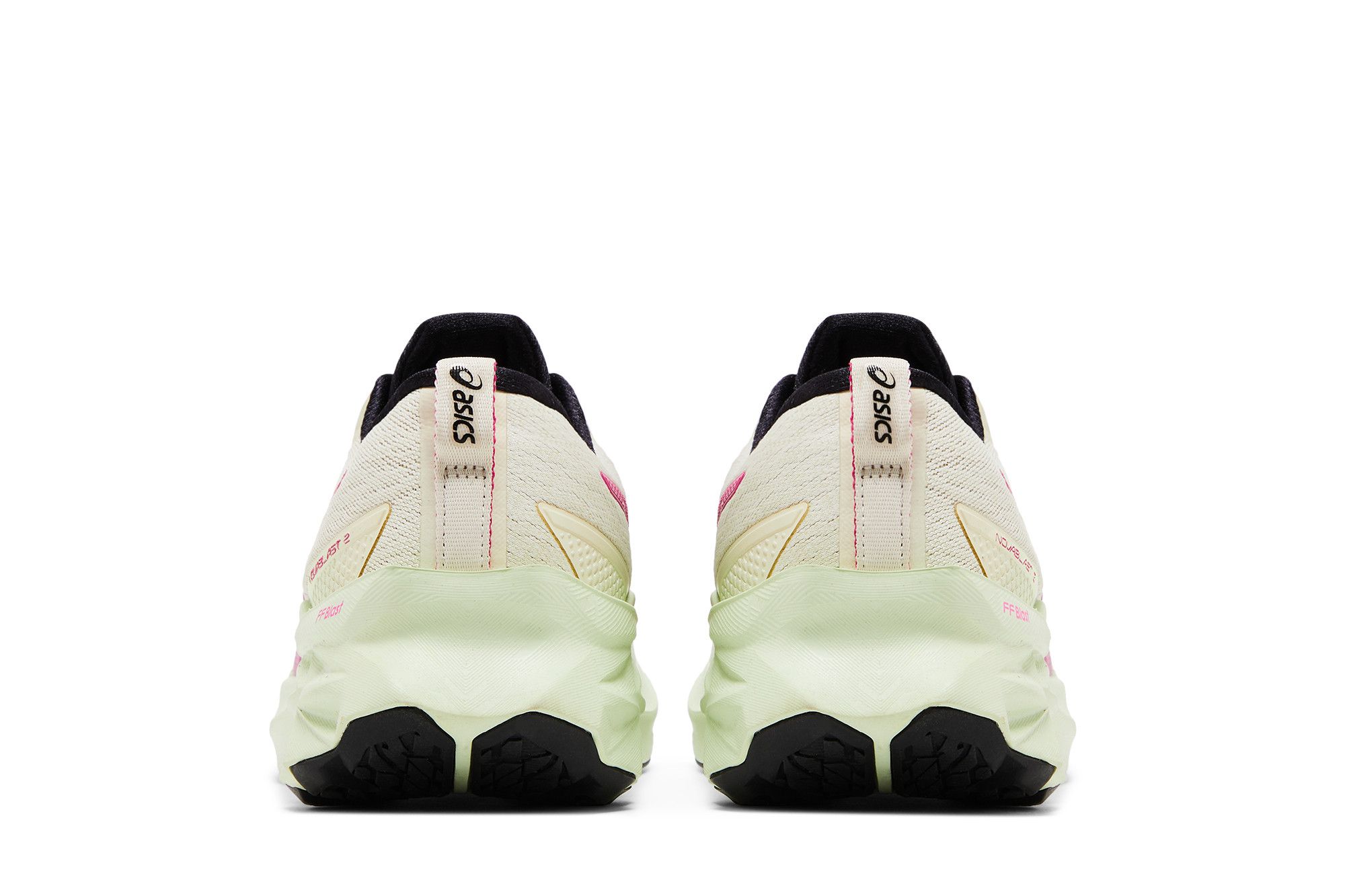 Details for (W) ASICS Novablast 2 'Birch Pink Rave' Sepatu Wanita 1012B049-200