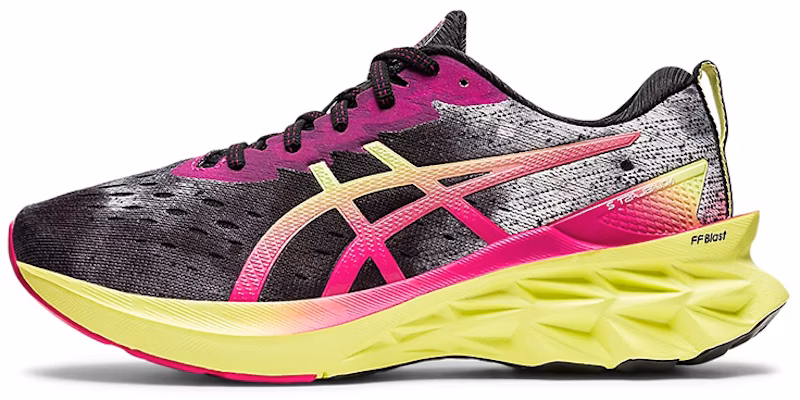 (Women) ASICS Novablast 2 'Black Glow Yellow' 1012B276-001 Buy (Women) ASICS Novablast 2 'Black Glow Yellow' 1012B276-001