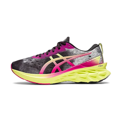 (W) ASICS Novablast 2 'Black Glow Yellow'