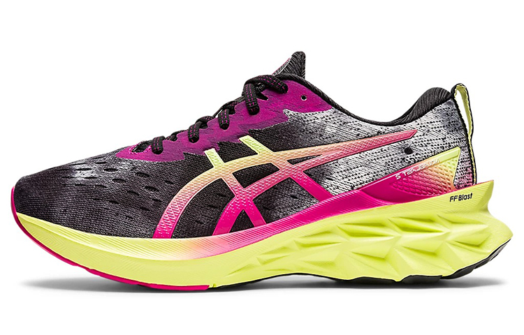 (Women) ASICS Novablast 2 'Black Glow Yellow'  1012B276-001