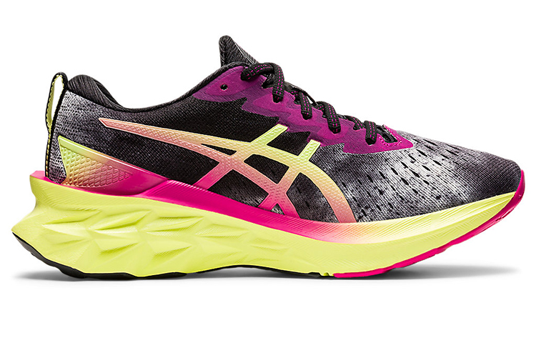 Order （女）ASICS Novablast 2「黑色亮黃」1012B276-001