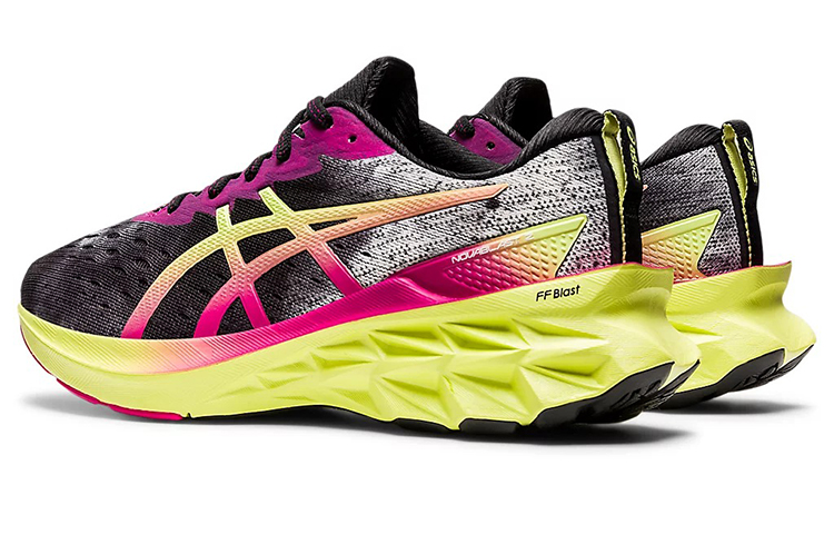 Shop （女）ASICS Novablast 2「黑色亮黃」1012B276-001