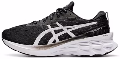(Women) ASICS Novablast 2 'Black Pure Silver' 1012B049-001 (Women) ASICS Novablast 2 'Black Pure Silver' 1012B049-001