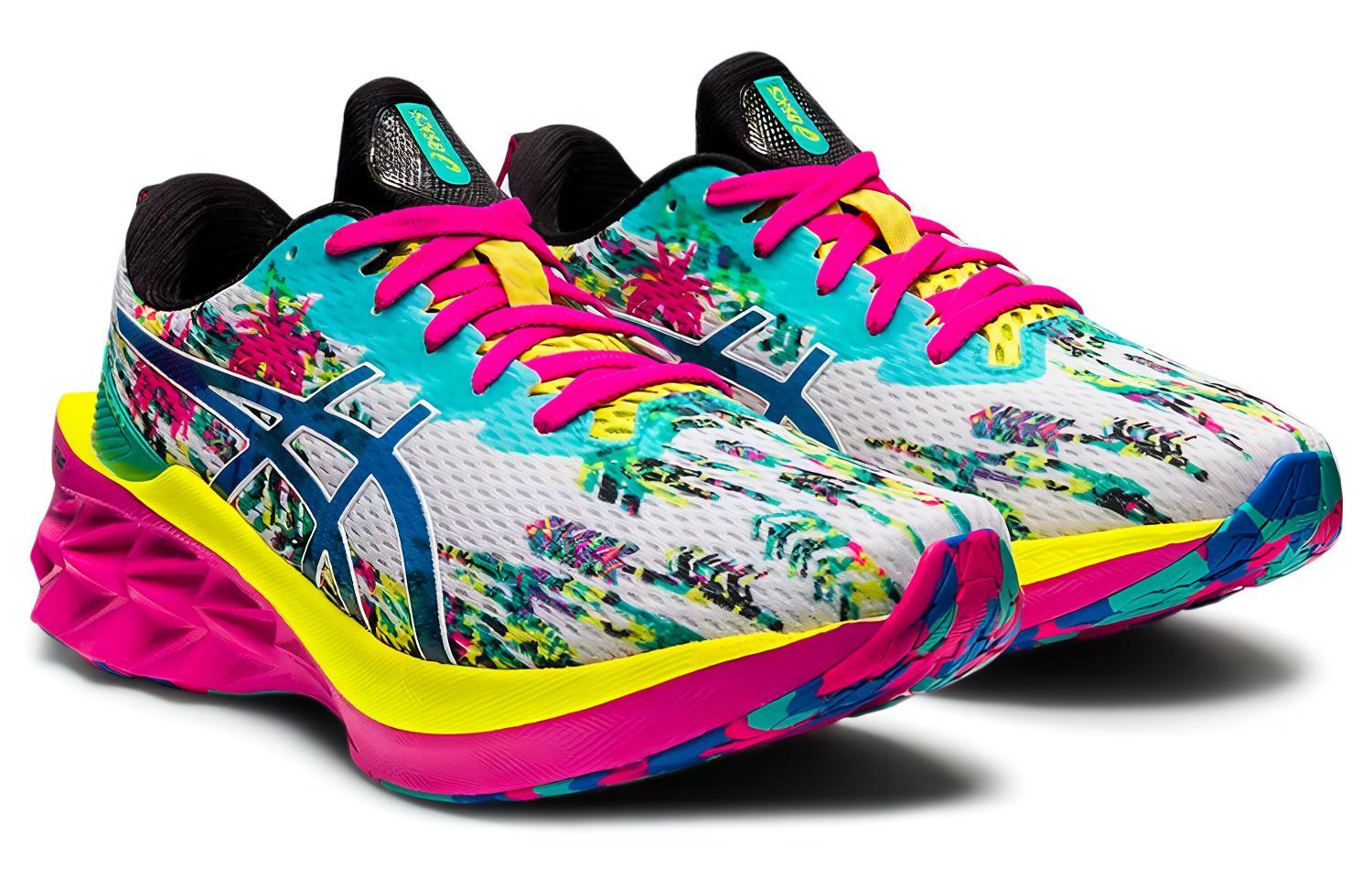 Lookbook (W) ASICS Novablast 2 ''Bianco Blu Rosa'' 1012B285-100