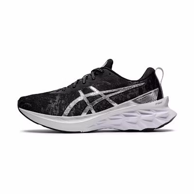 (W) ASICS Novablast 2 Platinum 'Carrier Grey Pure Silver'