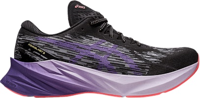 (Women) ASICS Novablast 3 'Black Dusty Purple' 1012B288-003 (Women) ASICS Novablast 3 'Black Dusty Purple' 1012B288-003