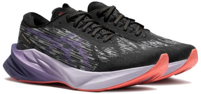 (Women) ASICS Novablast 3 'Black Dusty Purple' 1012B288-003 Shop (Women) ASICS Novablast 3 'Black Dusty Purple' 1012B288-003