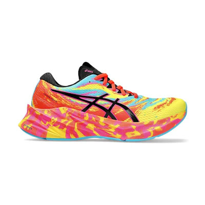 (W) ASICS Novablast 3 Aquarium Vibrant Yellow Pink