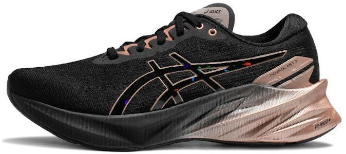 (W) ASICS Novablast 3 Platinum 'Negro Oro Rosa' 1012B538-001 Buy (W) ASICS Novablast 3 Platinum 'Negro Oro Rosa' 1012B538-001