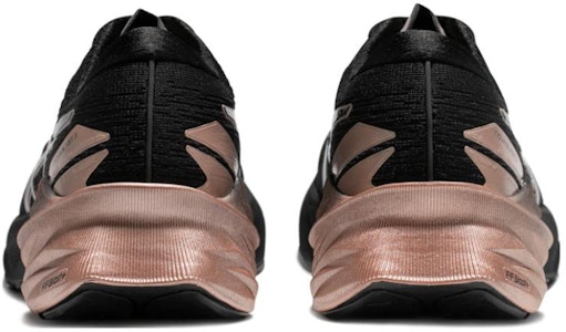 (W) ASICS Novablast 3 Platinum 'Negro Oro Rosa' 1012B538-001 Details for (W) ASICS Novablast 3 Platinum 'Negro Oro Rosa' 1012B538-001