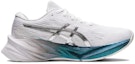 Order (W) ASICS Novablast 3 Platinum 'Putih Biru Metalik' 1012B290-100