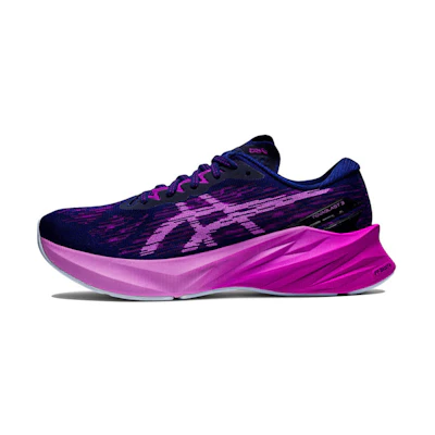 (W) ASICS Novablast 3 Sneakers 'Black Purple'