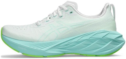 (Women) ASICS Novablast 4 'White Illuminate Mint' 1012B510-100 (Women) ASICS Novablast 4 'White Illuminate Mint' 1012B510-100