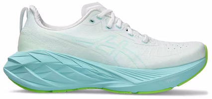 (Women) ASICS Novablast 4 'White Illuminate Mint' 1012B510-100 (Women) ASICS Novablast 4 'White Illuminate Mint' 1012B510-100