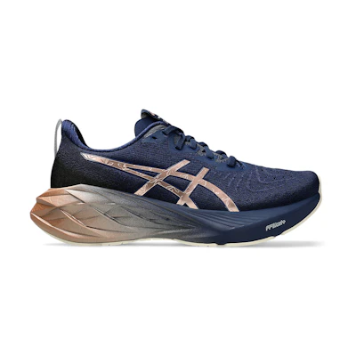 (W) ASICS Novablast 4 Platinum 'Blue Expanse Rose Gold'