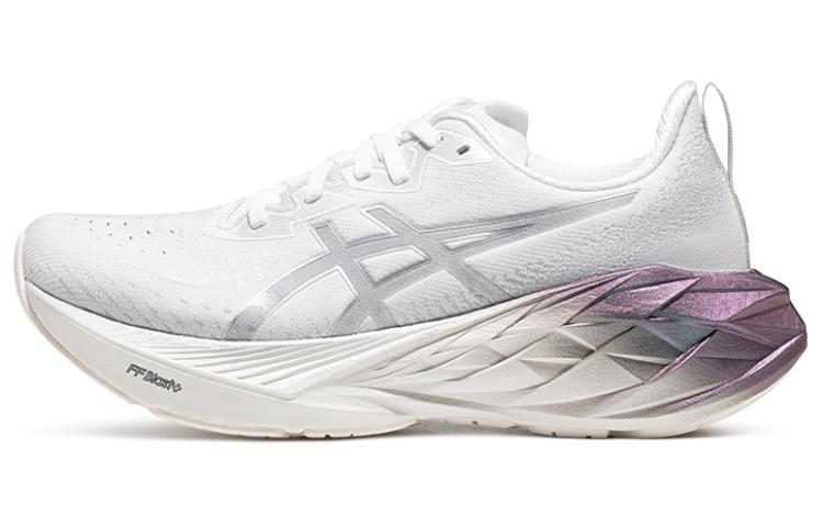 (Women) ASICS Novablast 4 Platinum 'Real White Pure Silver' 1012B722-100