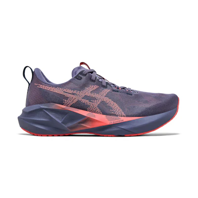 (W) ASICS Novablast 5 'Greyish Purple Coral Reef'