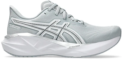(Women) ASICS Novablast 5 ATC Running Shoes. Piedmont Grey/Pure Silver 1012B990-020 (Women) ASICS Novablast 5 ATC Running Shoes. Piedmont Grey/Pure Silver 1012B990-020