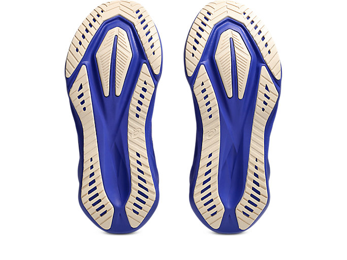 Cheap (Women) ASICS Novablast 5 Running Shoes Cobalt Burst/White 1012B765-403
