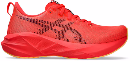 (Women) ASICS Novablast 5 Running Shoes Flash Red/Edo Purple 1012B765-601 (Women) ASICS Novablast 5 Running Shoes Flash Red/Edo Purple 1012B765-601