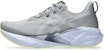 (Women) ASICS Novablast 5 Running Shoes Gravel/Blue Fade 1012B765-020