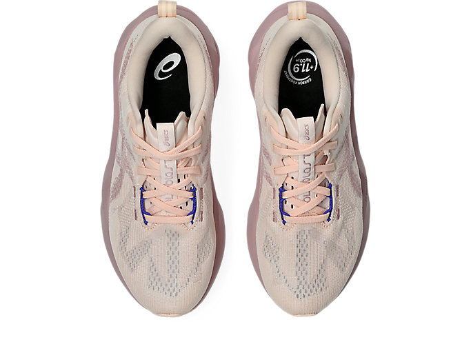 Sizing (Women) ASICS Novablast 5 Running Shoes Pearl Pink/Morganite 1012B765-702