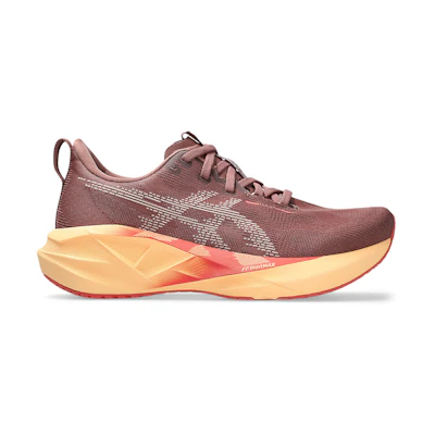(W) ASICS NOVABLAST 5 Running Shoes Rubble Red/Fawn